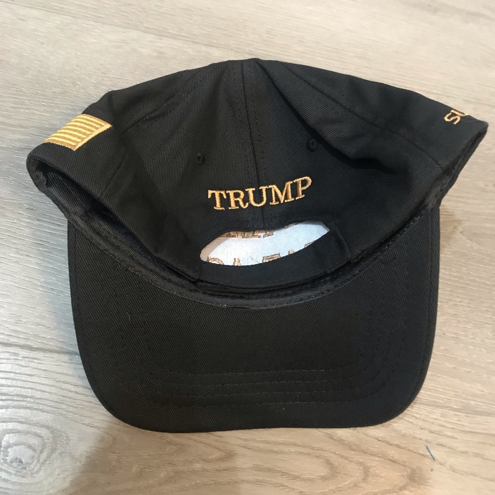 Trump Black Cap Gold Embroidery Golden Era MAGA Hat Make America Great Again - Picture 14 of 16
